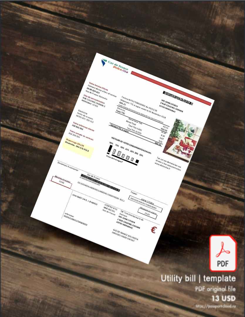 Utility bill | Albanian Power | Albania